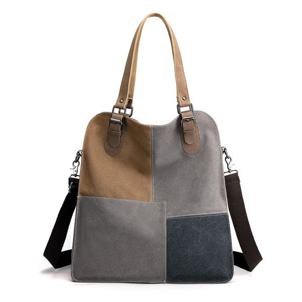 Delightful Colorblock Messenger Bag