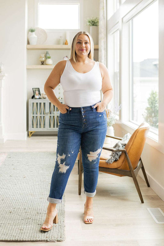 Judy Blue Colt Boyfriend Jeans