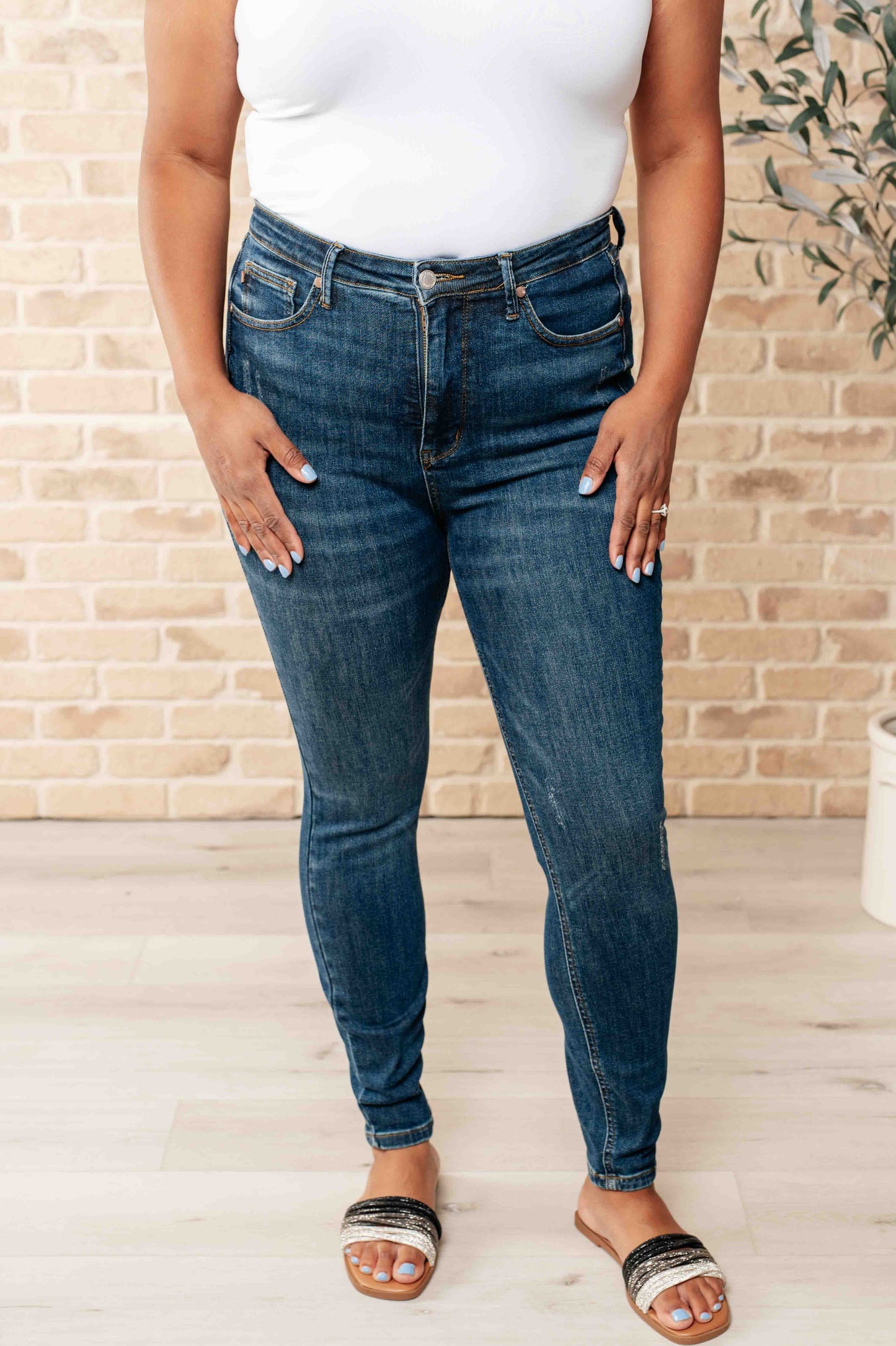 Cora High Rise Skinny Jeans