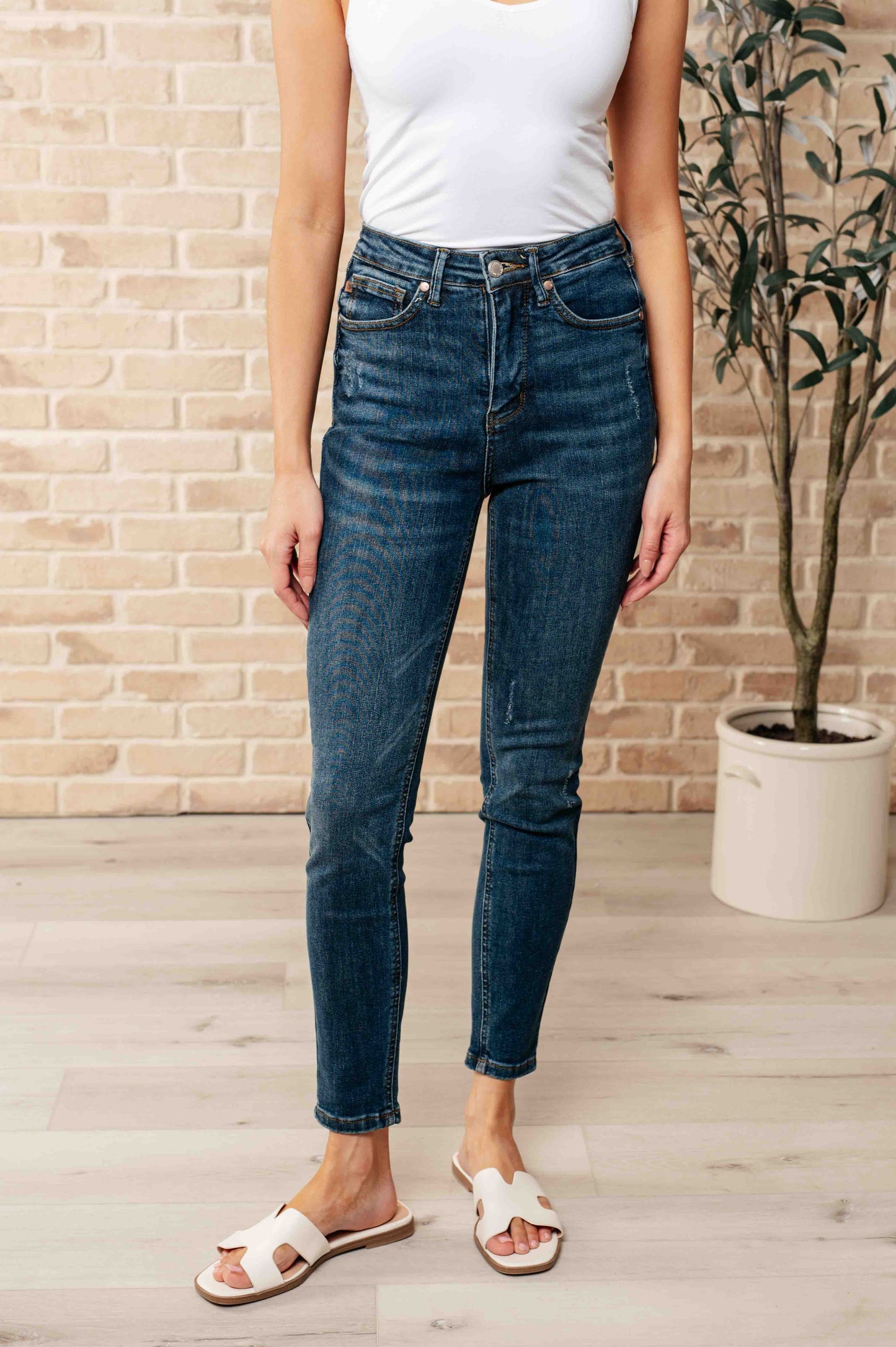 Cora High Rise Skinny Jeans